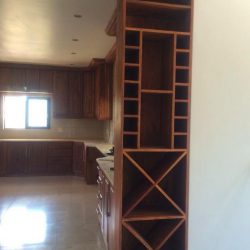 Custom Hard Wood Built-in Cabinets, Kitchen Cabinet