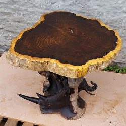 Custom Hard Wood Furniture, Console Desk